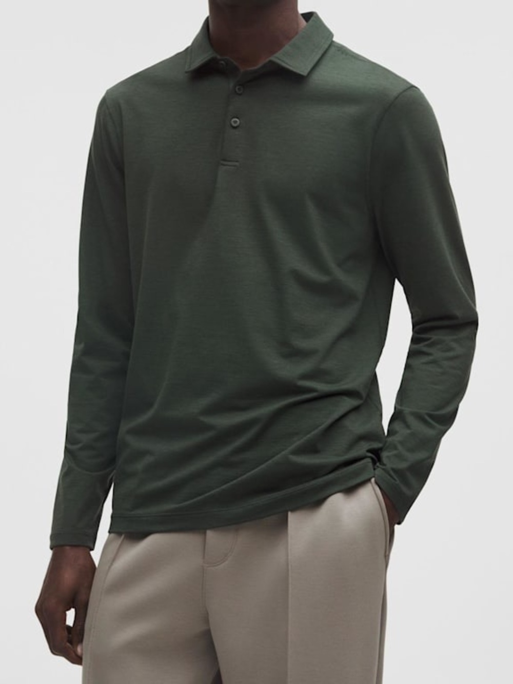 Lululemon Evolution Long Sleeve Polo
